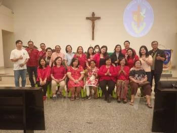 PD PKK St Lucia Hadirkan dr. Agnetha PP Hayom dalam Praise and Worship